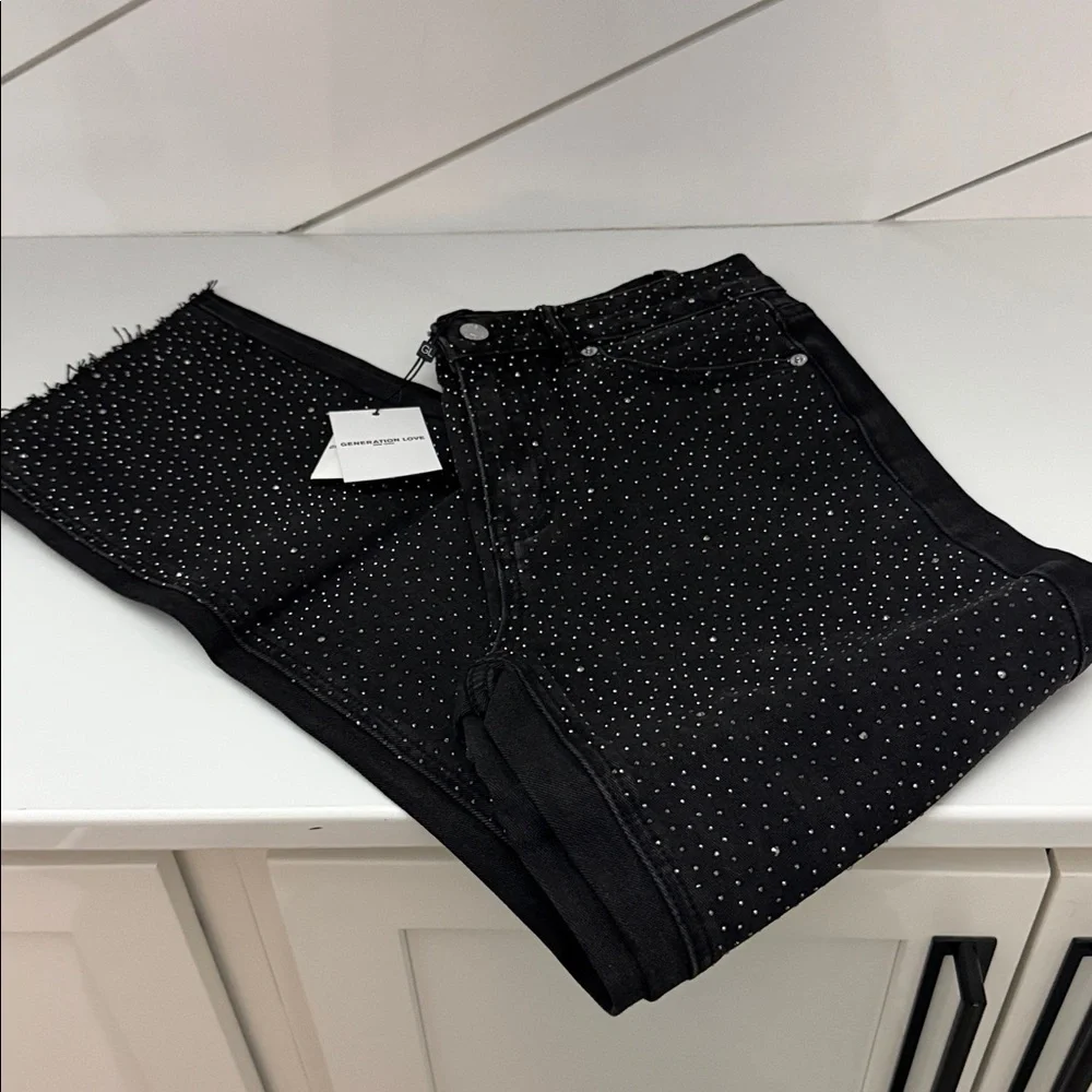 Generation Love Baylor Embellished High Rise Ankle Jeans - Picture 6 of 7